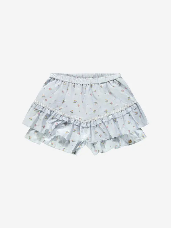 nikkie Gelaagde skort met bloemenprint en ruches