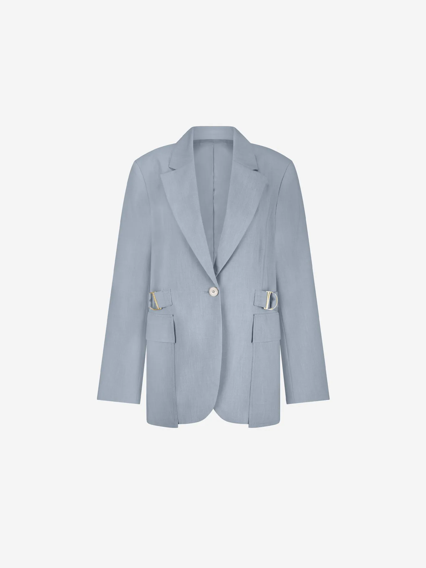 Nikkie Gemêleerde Blazer Met Tailleband