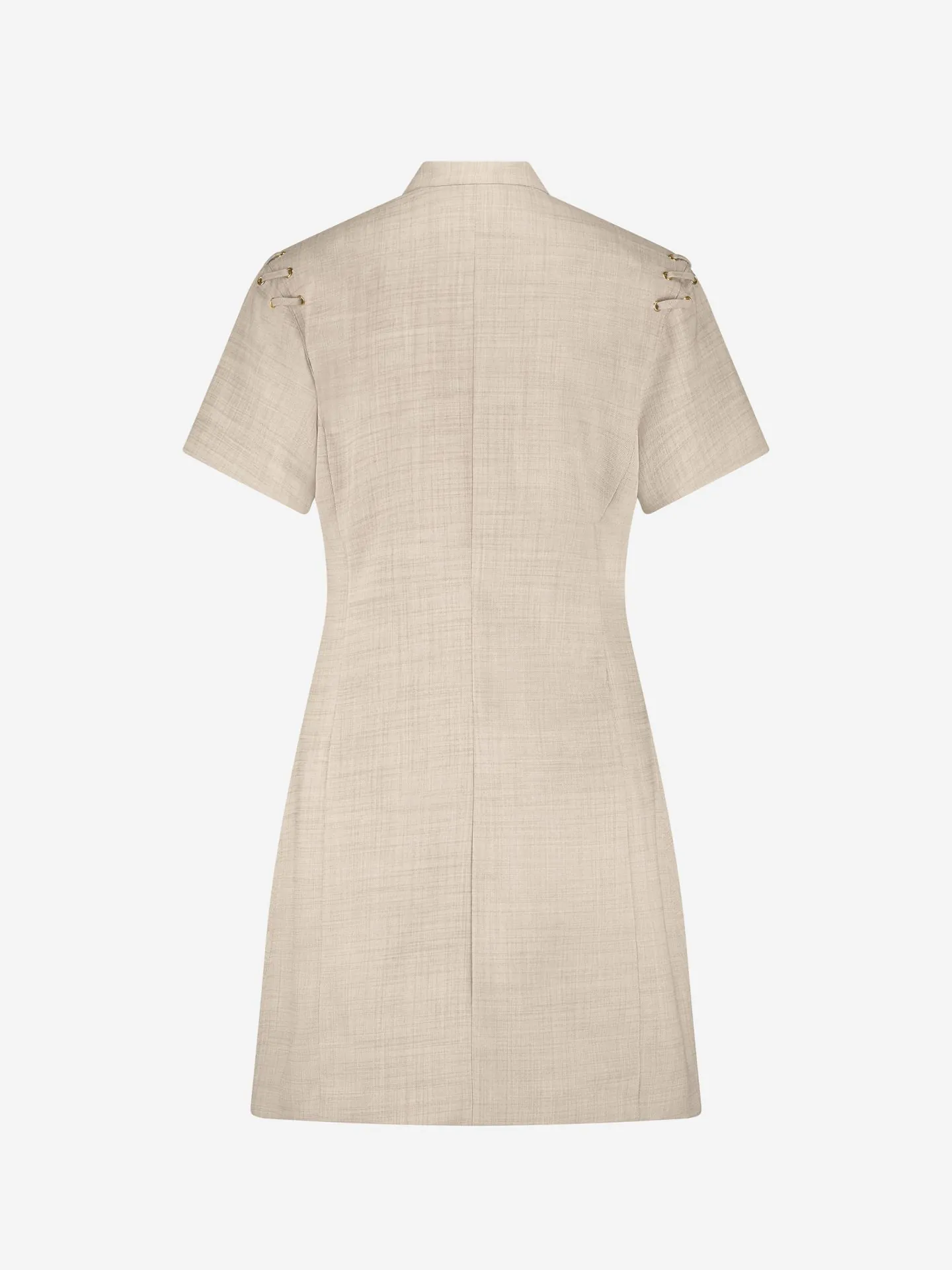 Nikkie Gemêleerde Jurk Met Koorddetails