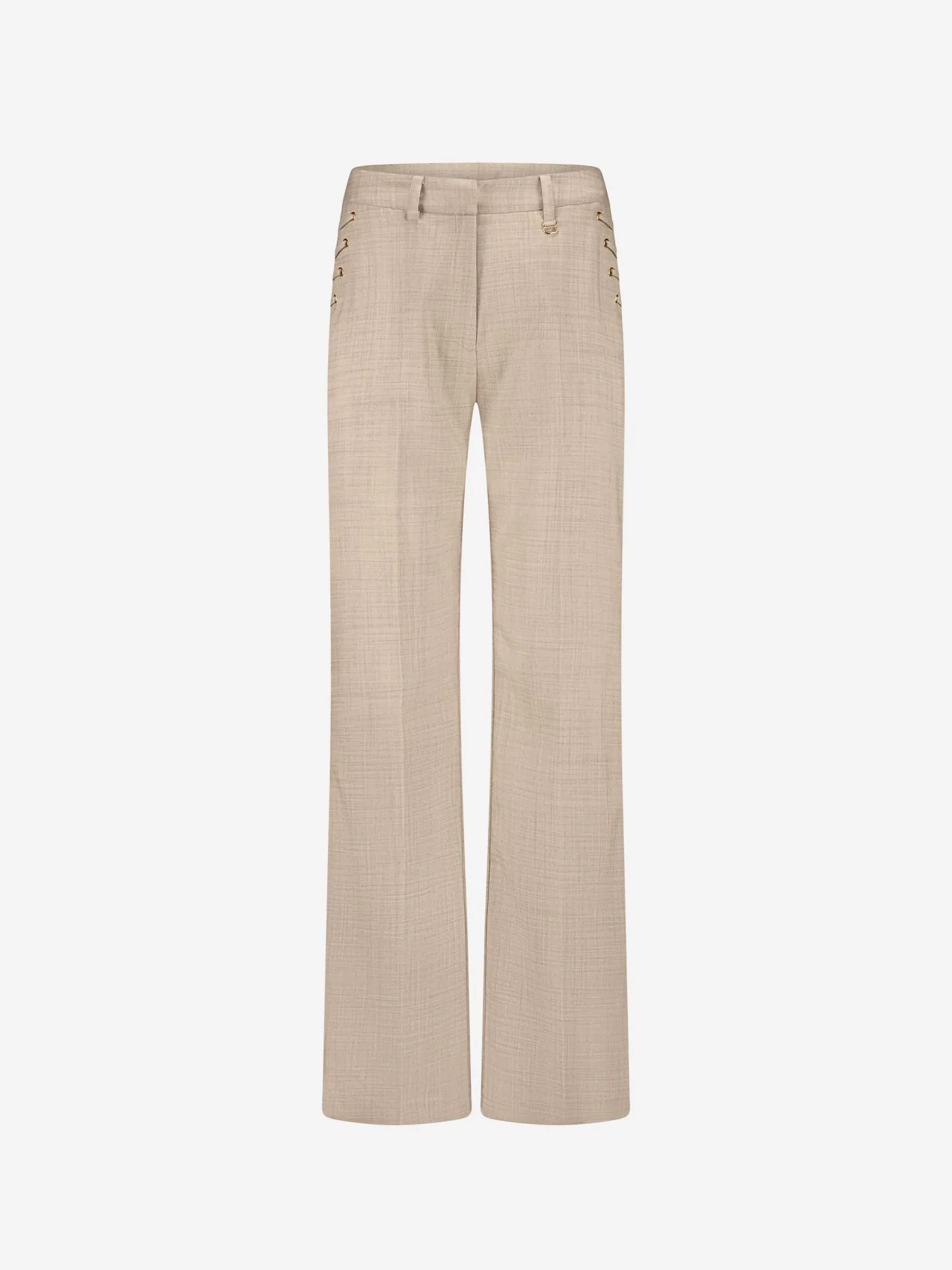Nikkie Gemêleerde Pantalon Met Koorddetails