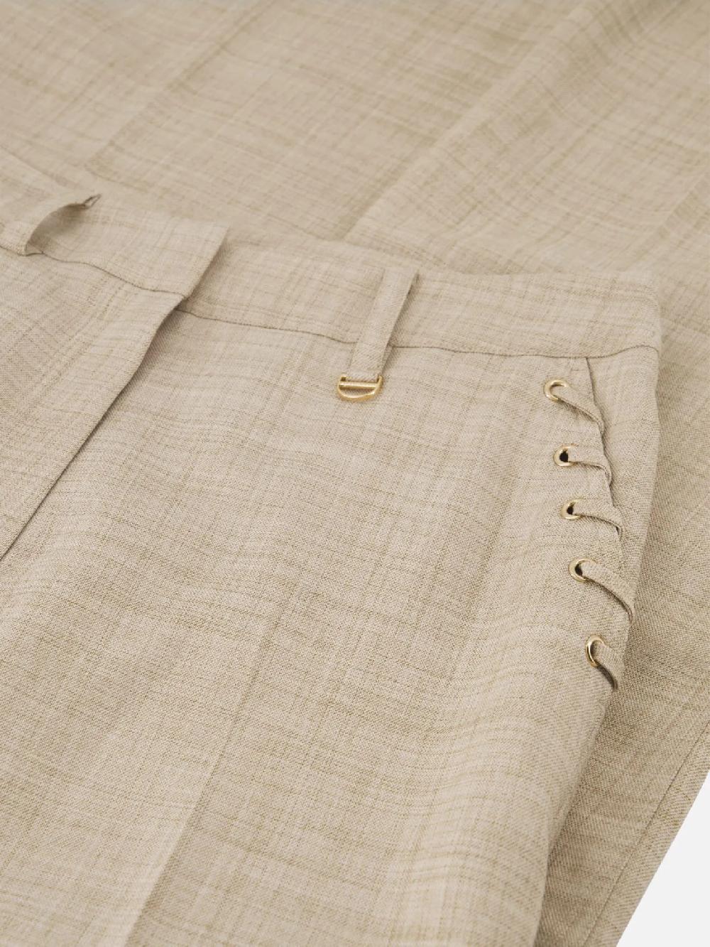 Nikkie Gemêleerde Pantalon Met Koorddetails