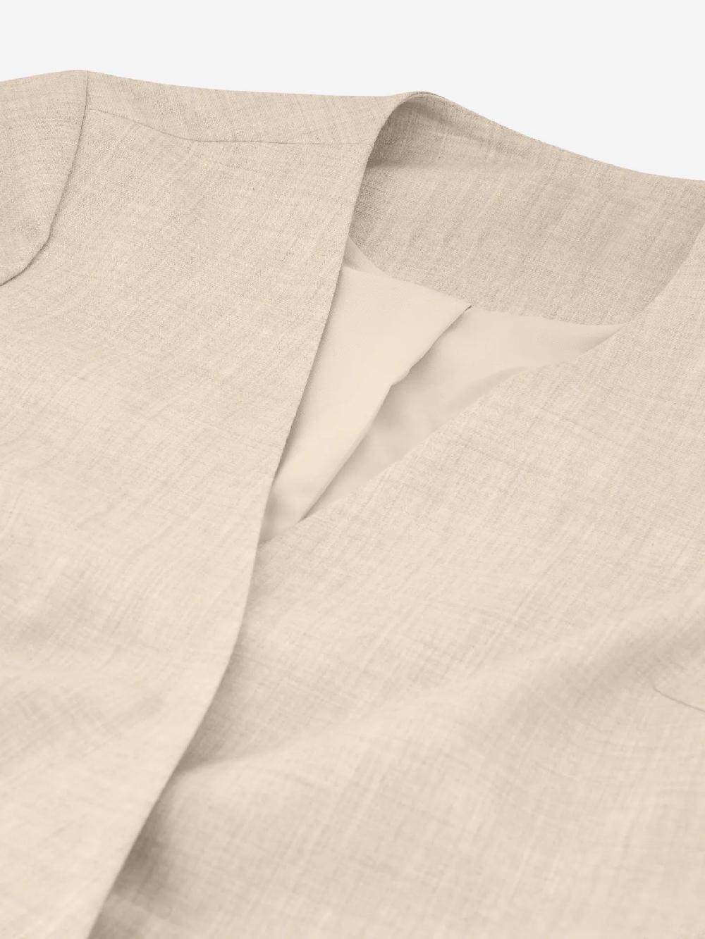 Nikkie Gemêleerde Wikkeljurk Met Knoopdetails