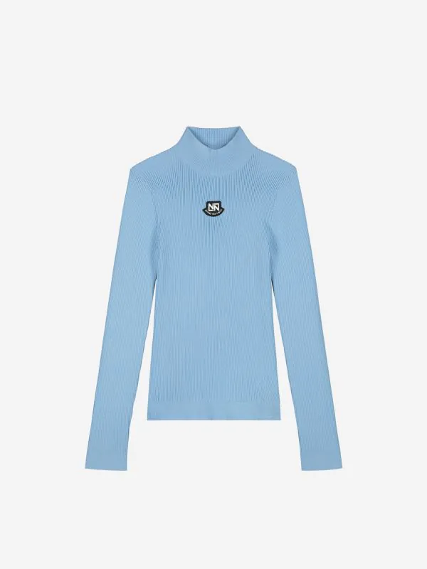 Nikkie Geribbelde Ski Pully Met Col