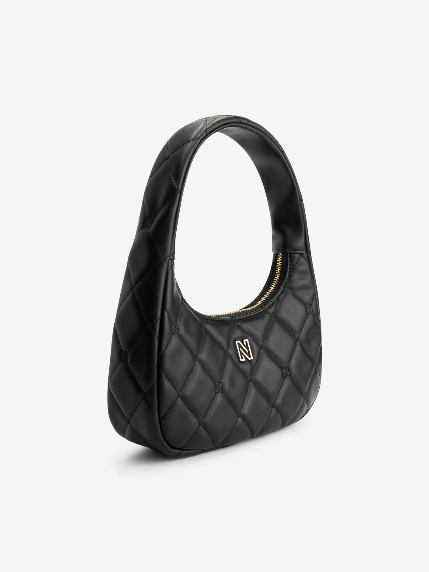 Nikkie Gewatteerde Schoudertas Met Logo Patroon