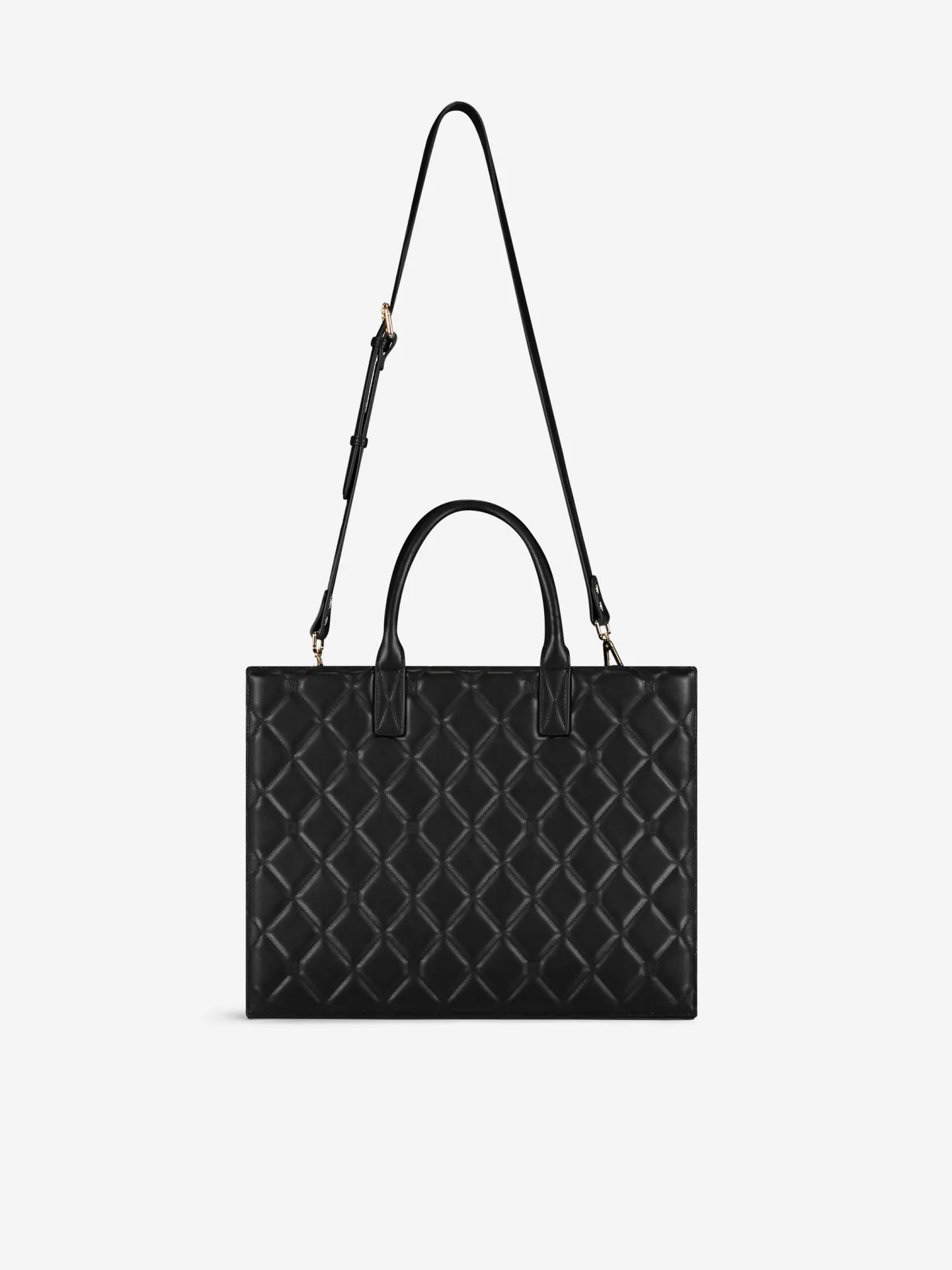 Nikkie Gewatteerde Shopper Met Logo Patroon