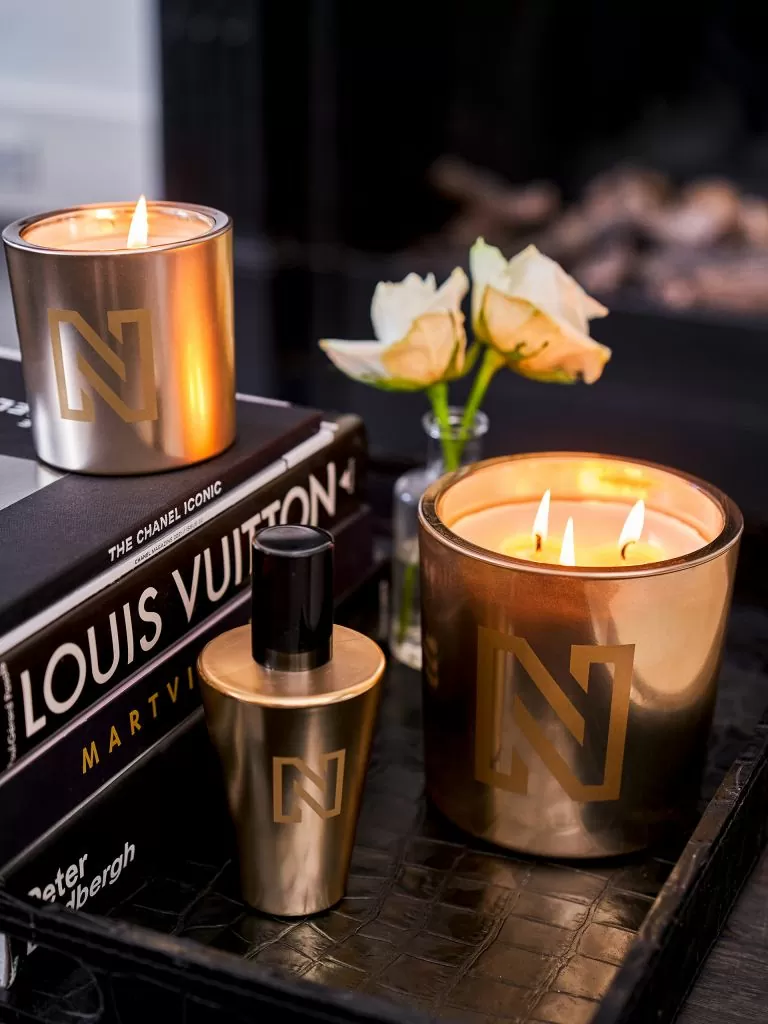 Nikkie Golden Alps Scented Home Candle Max