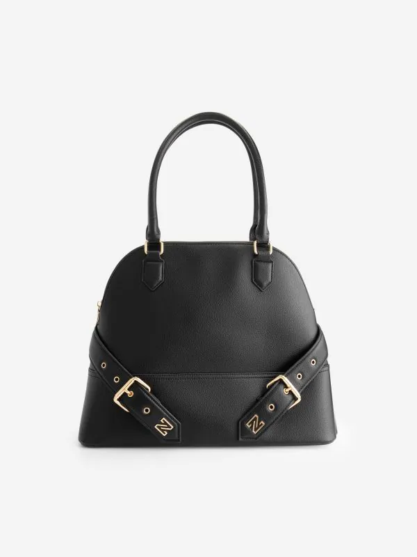 nikkie Grote shopper met decoratieve gespen