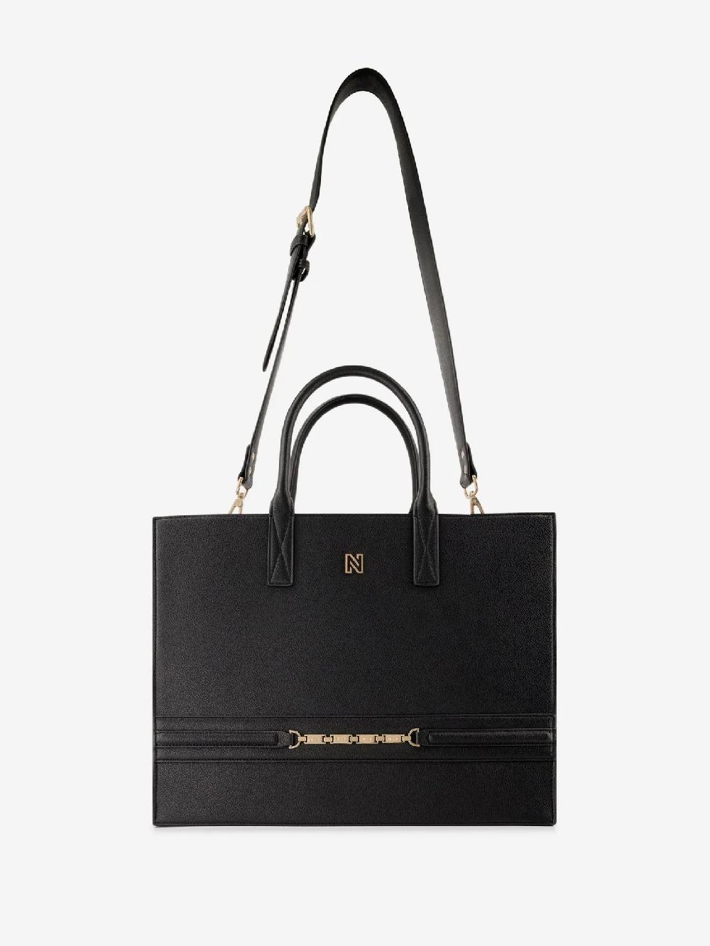 Nikkie Grote Shopper Met Ketting Detail