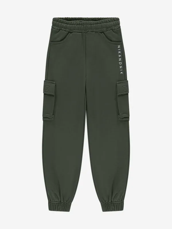 nikkie joggingbroek met NIK&NIK logo en klepzakken