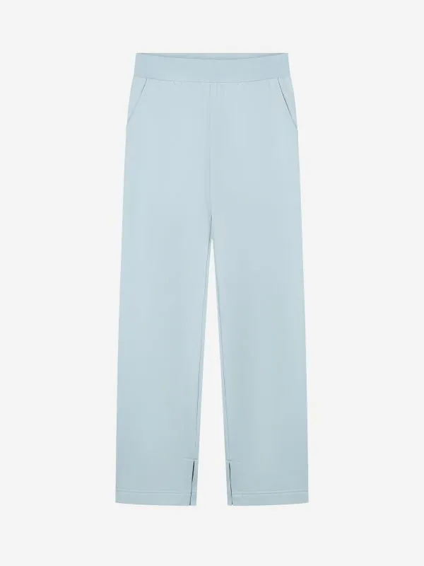 nikkie Joggingbroek met rechte pijpen en split
