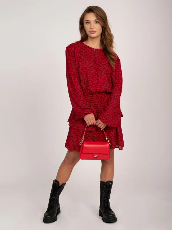 nikkie Jurk met NN-logo print