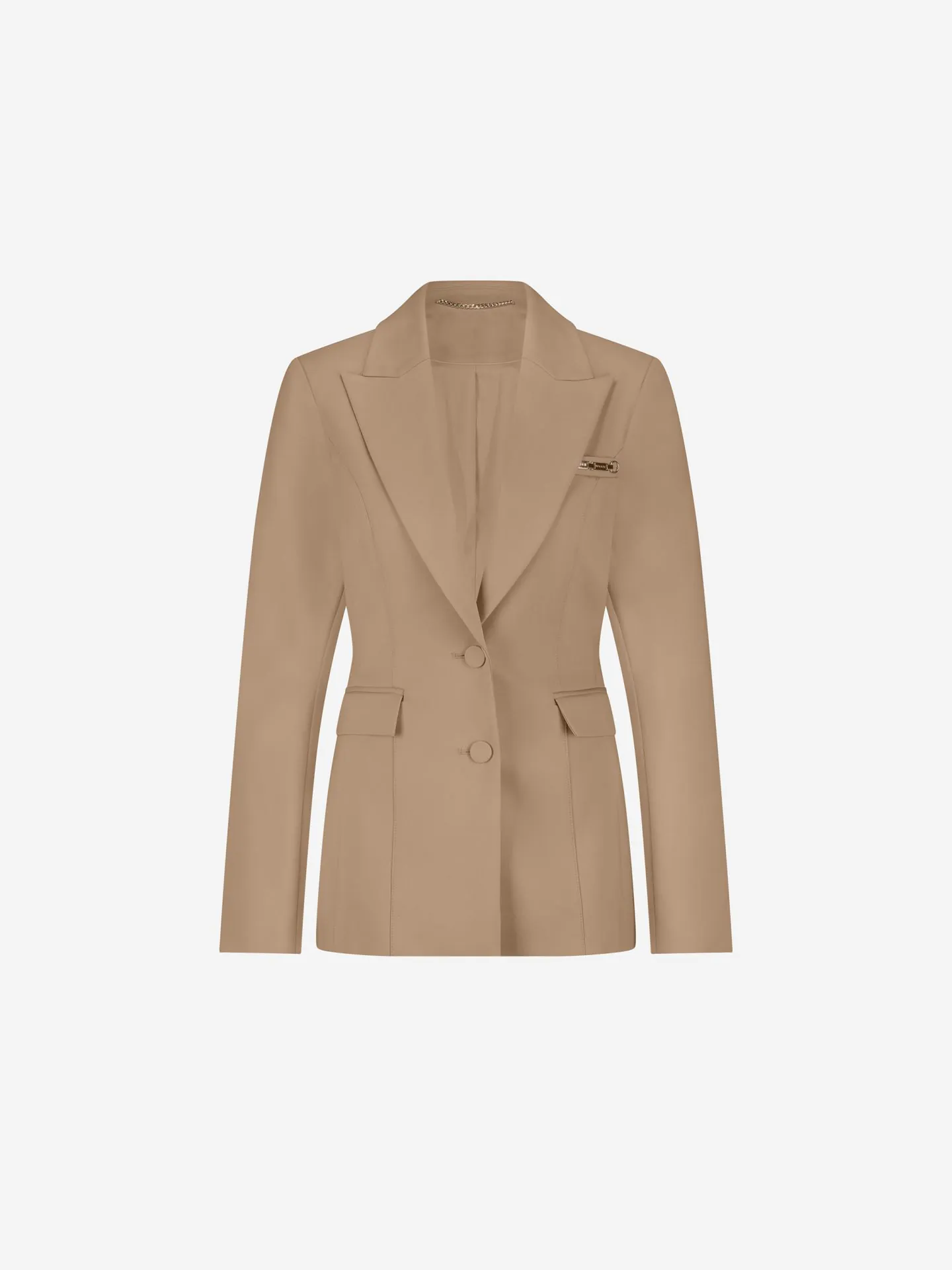 Nikkie Klassieke Blazer Met Ketting Detail