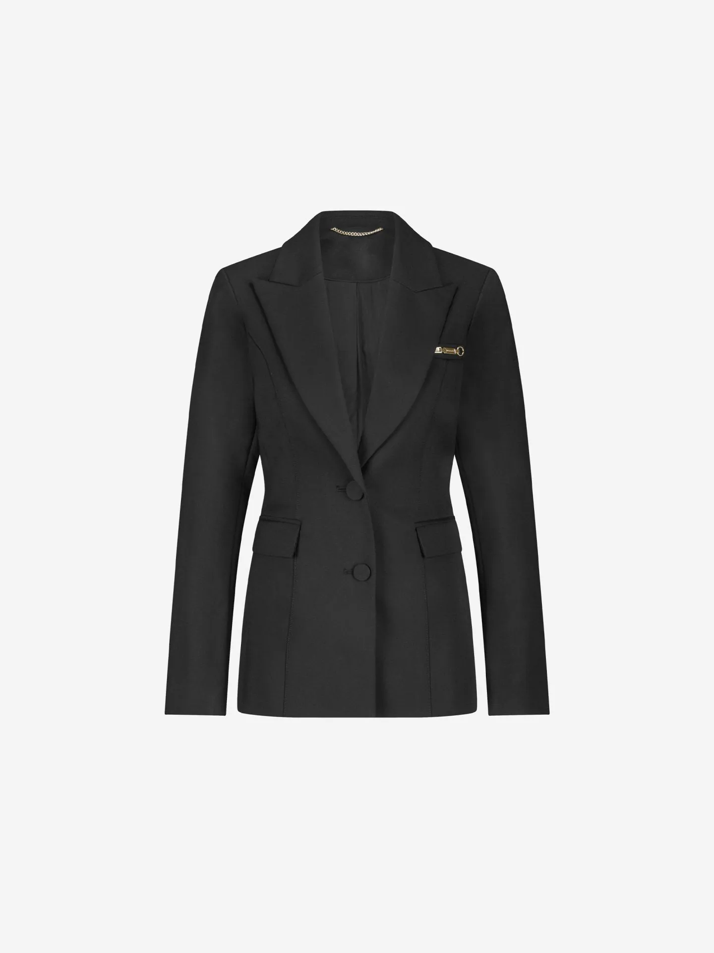 Nikkie Klassieke Blazer Met Ketting Detail