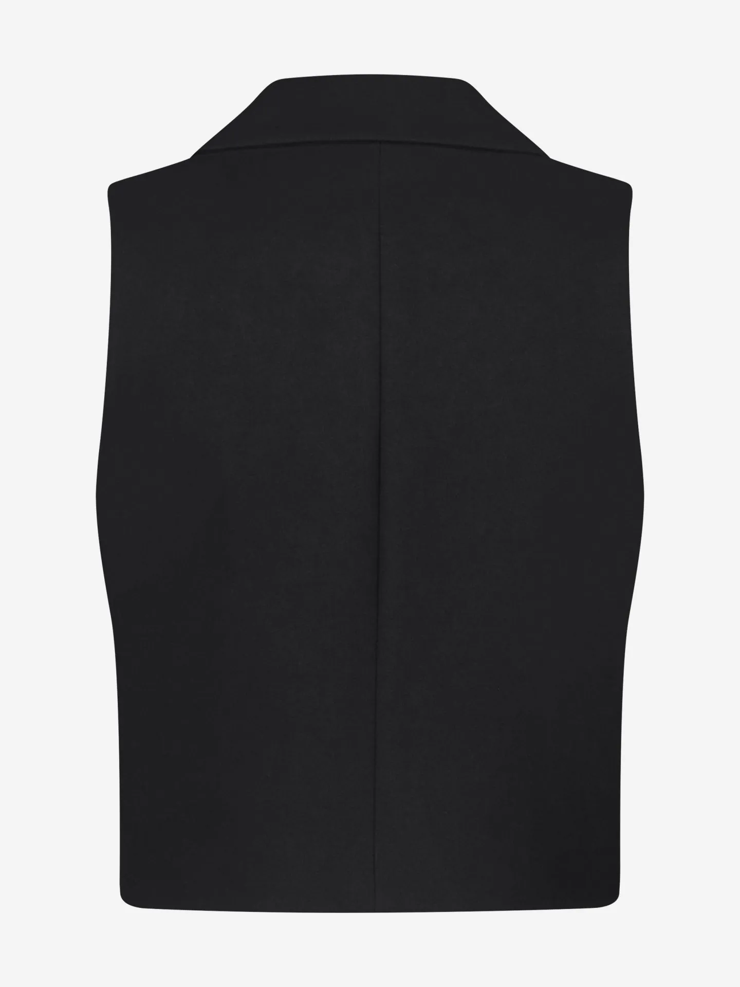 Nikkie Kort Gilet Met Overslag En N-knopen