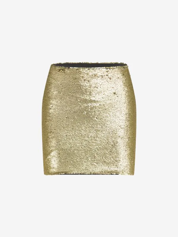 nikkie Korte rok met pailletten