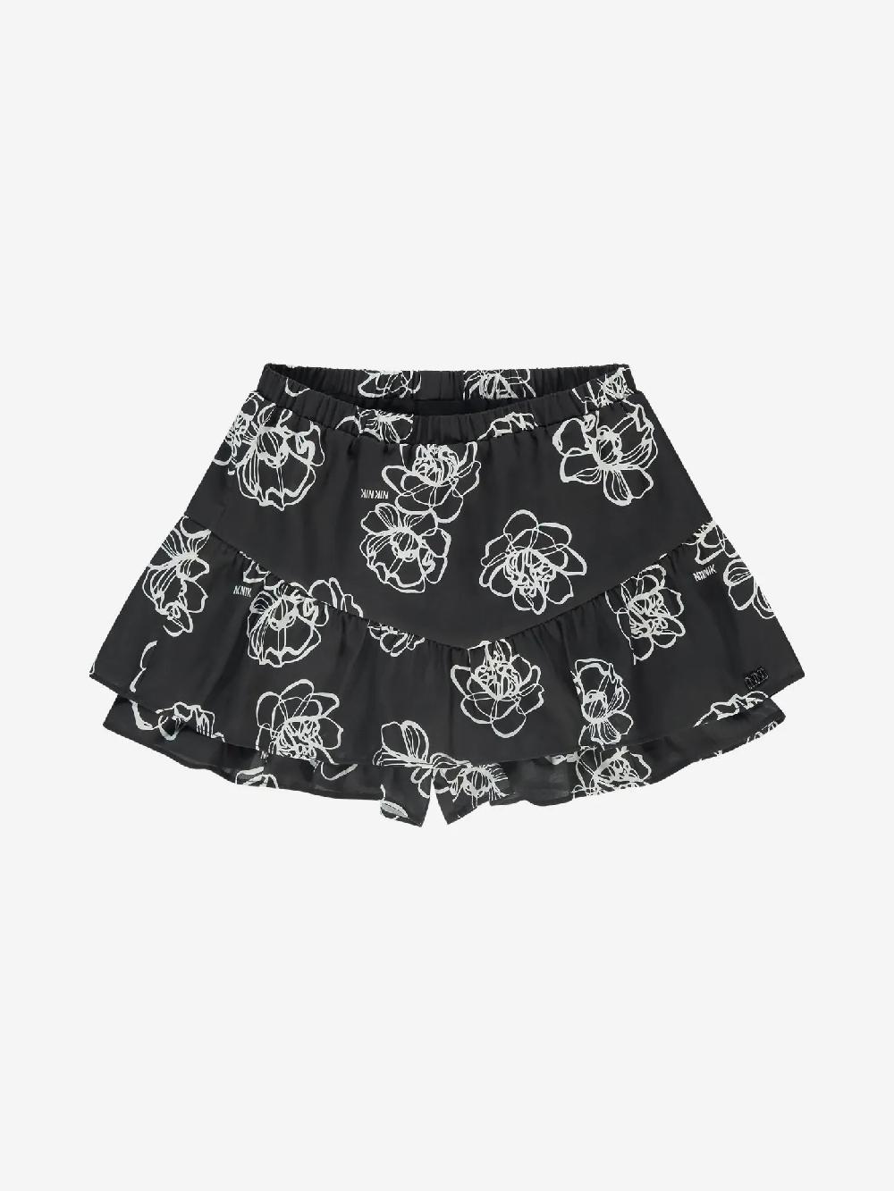 Nikkie Korte Skort Met Bloemenprint En Laagjes