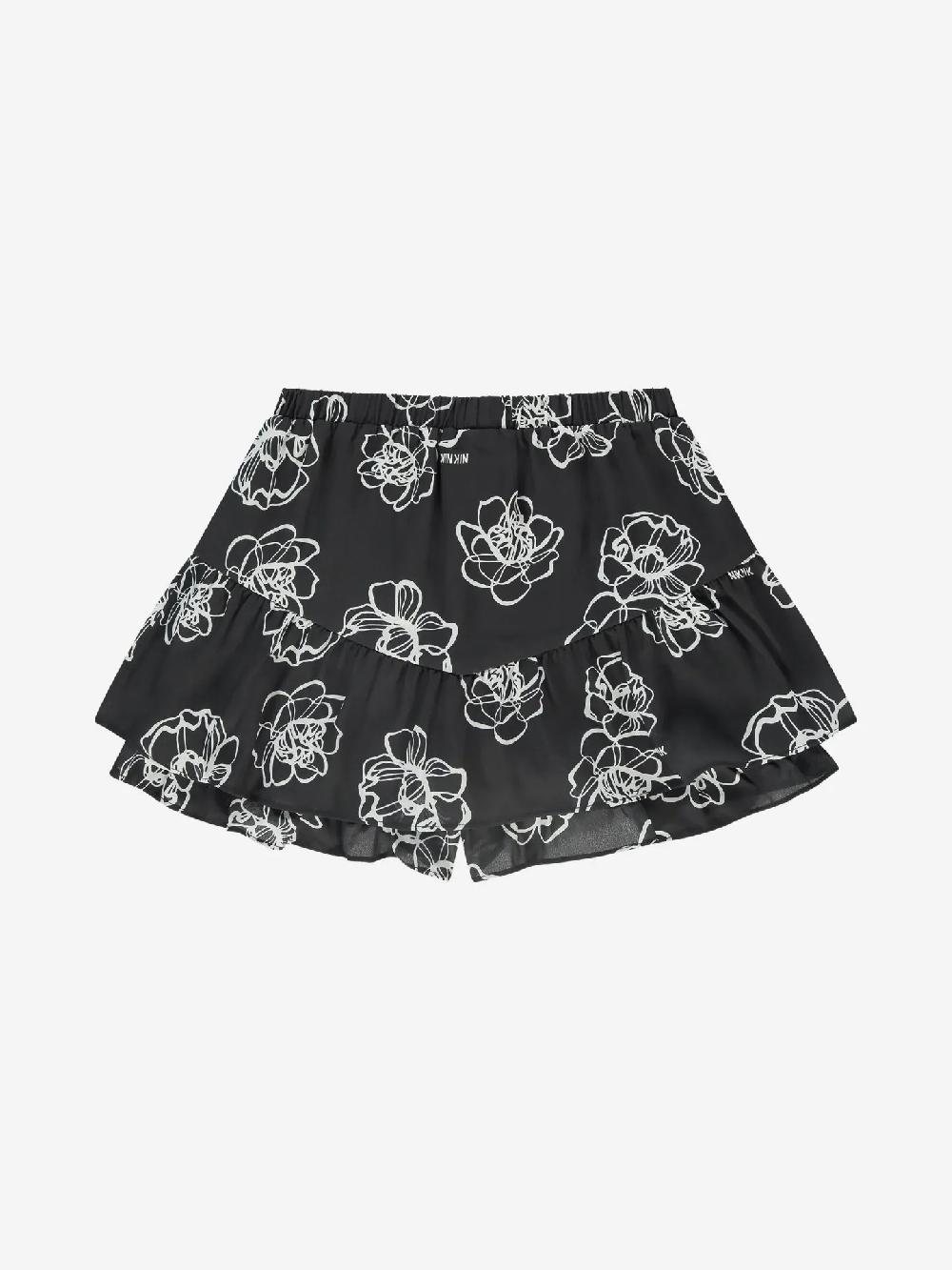 Nikkie Korte Skort Met Bloemenprint En Laagjes