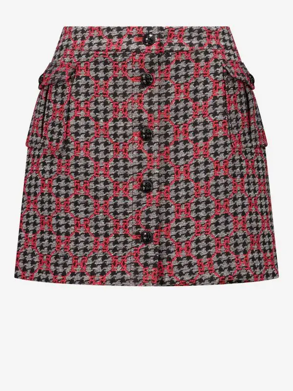 Nikkie Korte Tweed Rok