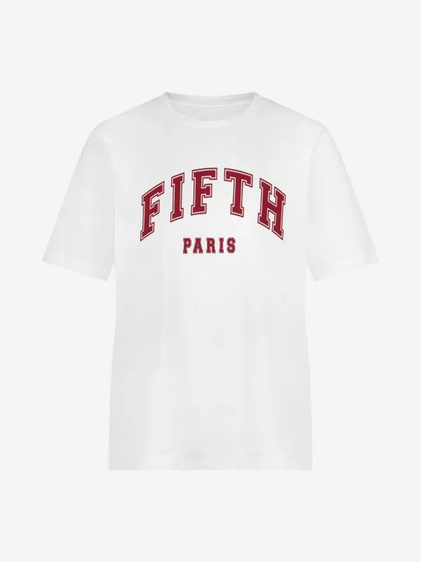 nikkie Losvallend T-shirt met FH logo