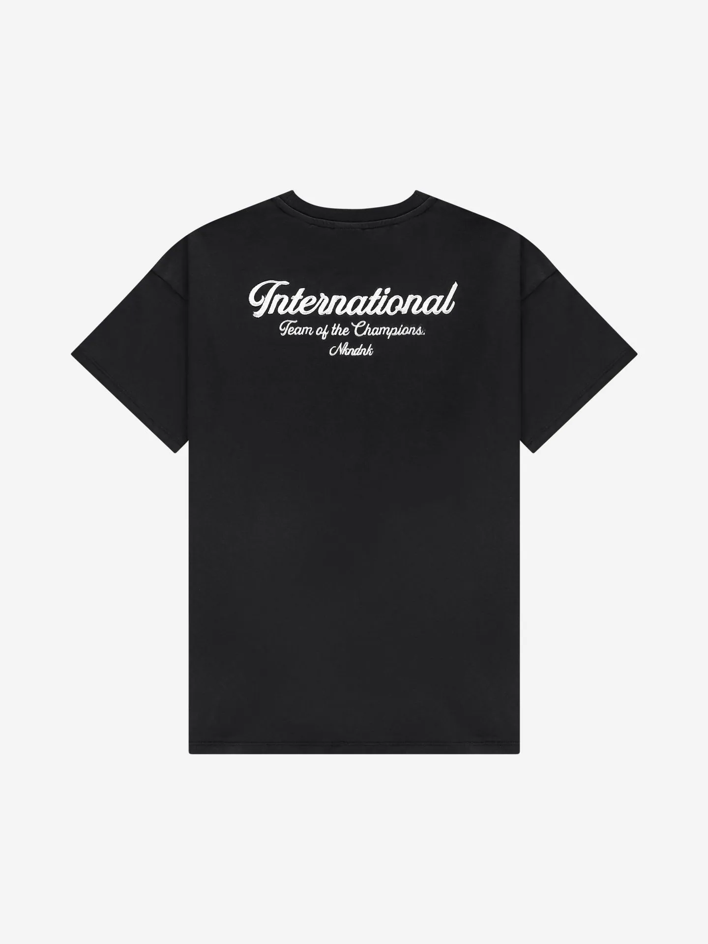 Nikkie Losvallend T-shirt Met Geborduurde Tekst