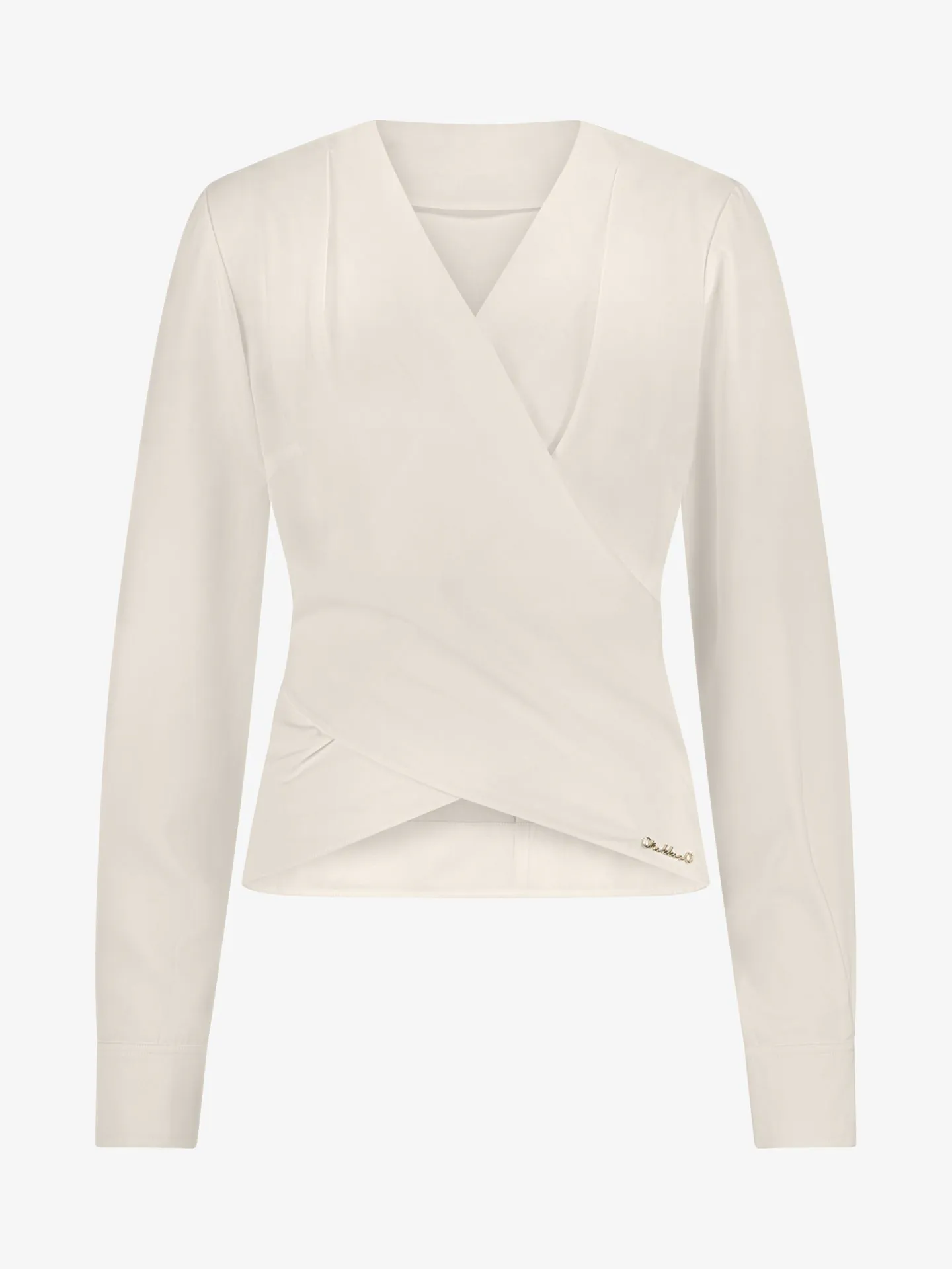 Nikkie Losvallende Top Met Overslag V-hals