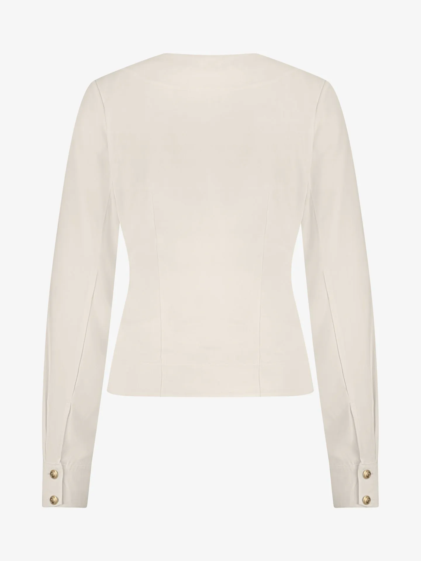 Nikkie Losvallende Top Met Overslag V-hals