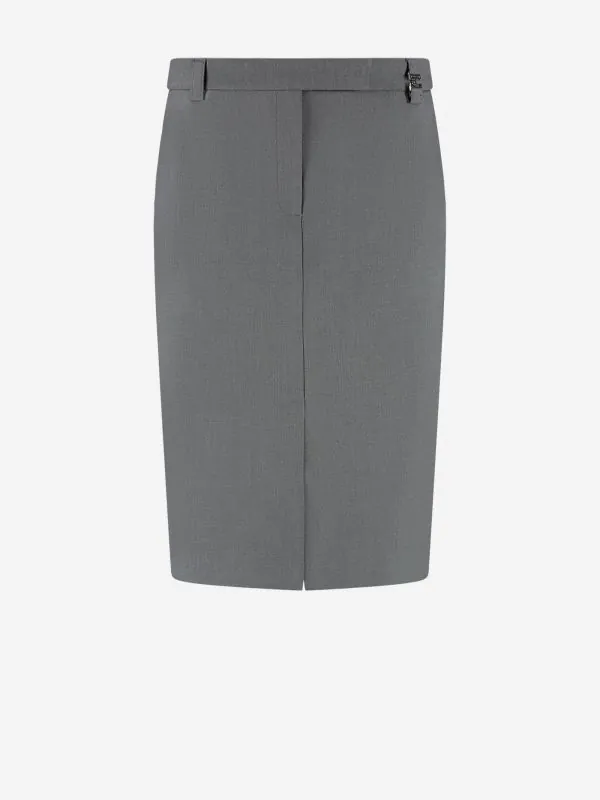 nikkie Medium lange rok met FH detail