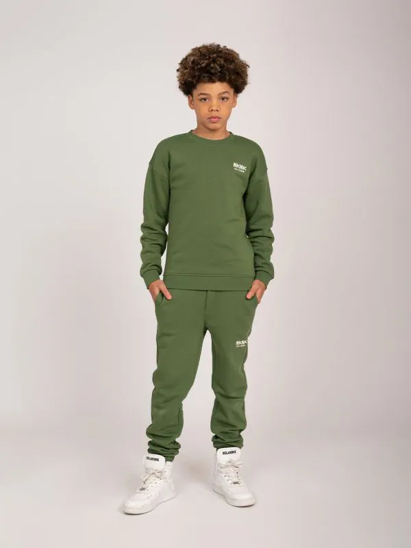 Nikkie Mid Rise Sweatpants Met Logo