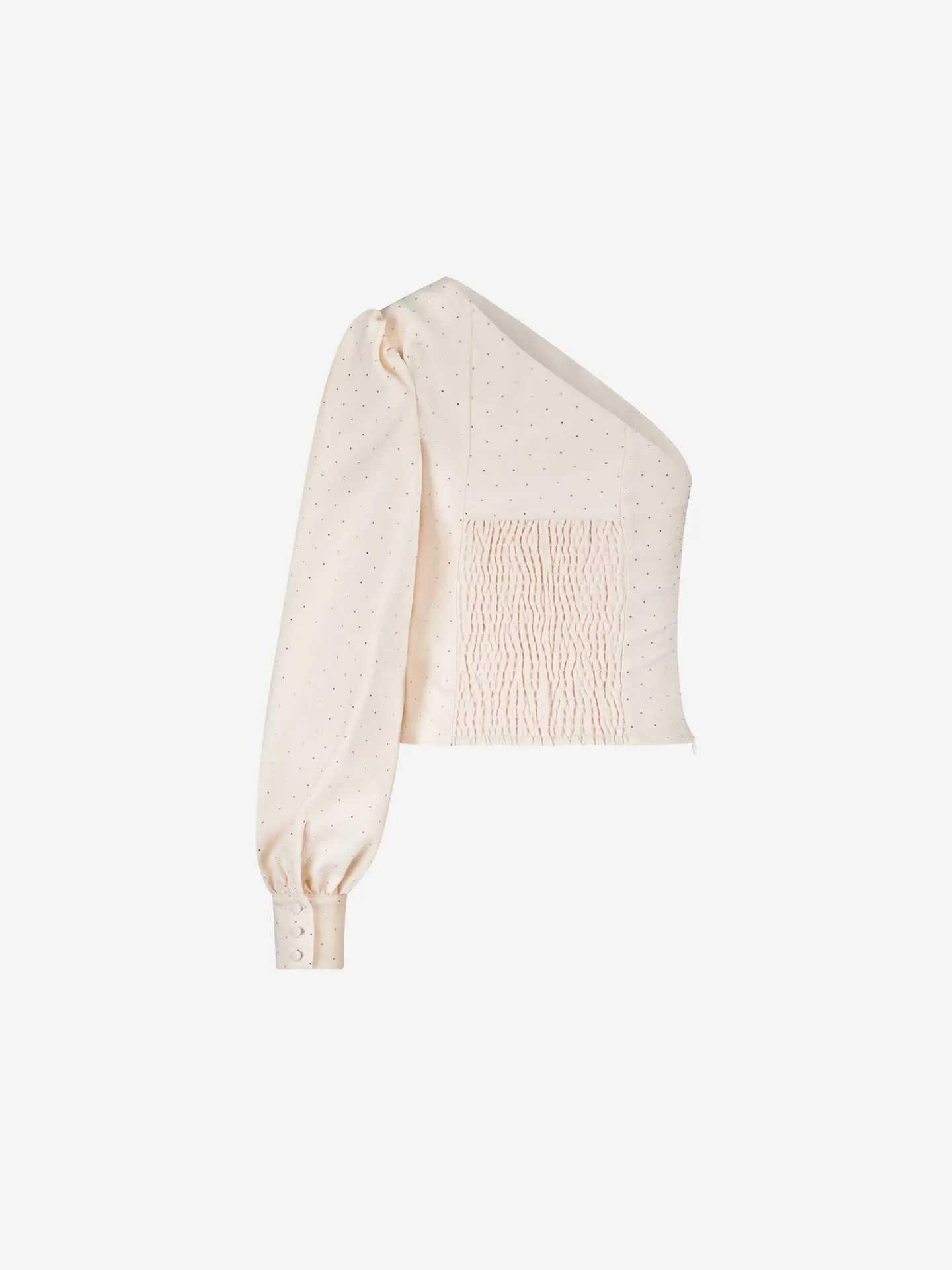 Nikkie One Shoulder Top Met Glitters