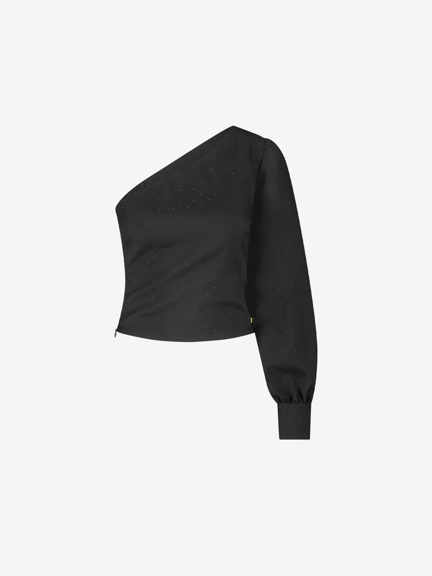 Nikkie One Shoulder Top Met Glitters