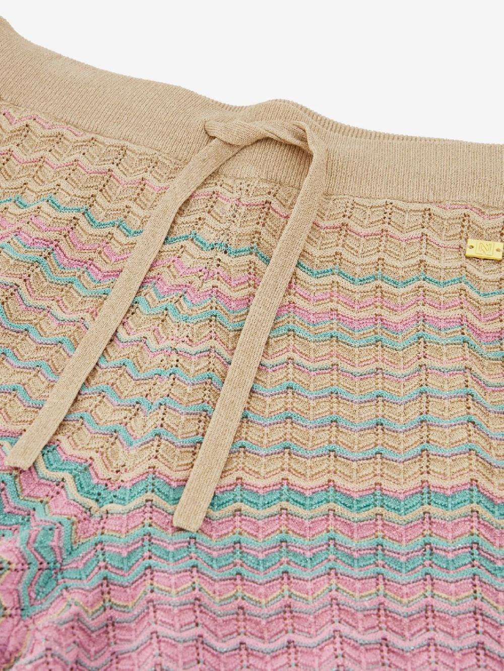 Nikkie Opengebreide Shorts Met Glitterdraad