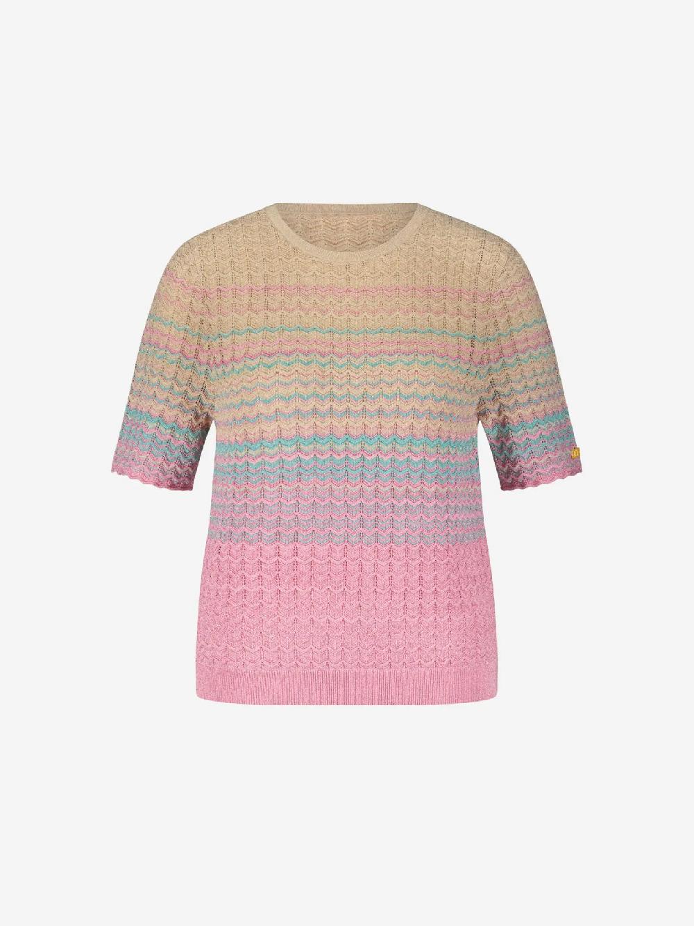 Nikkie Opengebreide Top Met Glitterdraadje