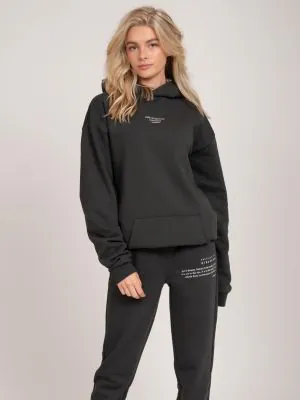 Nikkie Oversized Hoodie Met Graphic Print