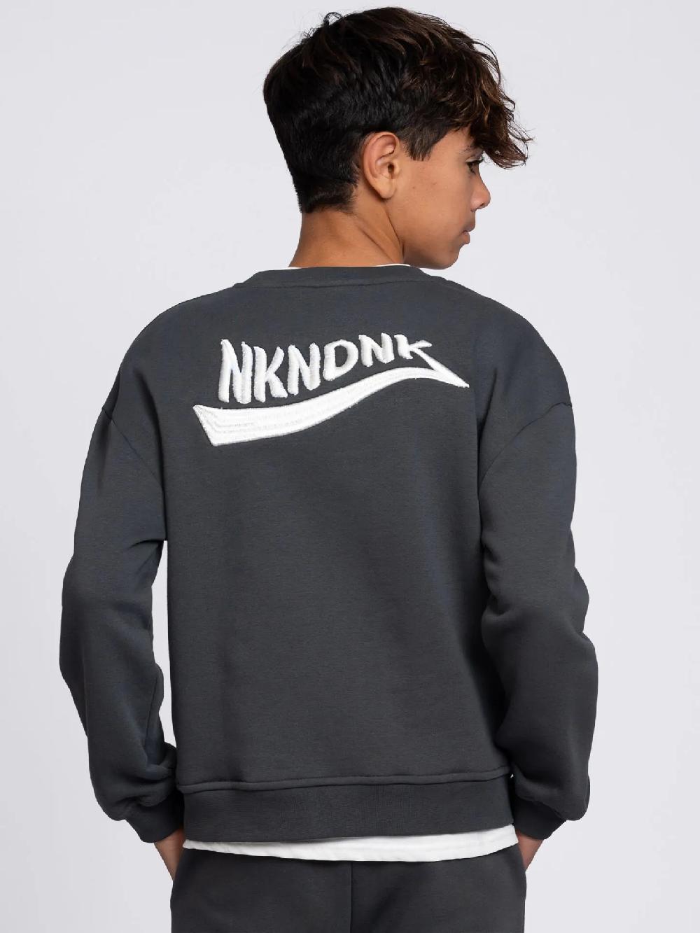 Nikkie Oversized Sweater Met Geborduurd Logo