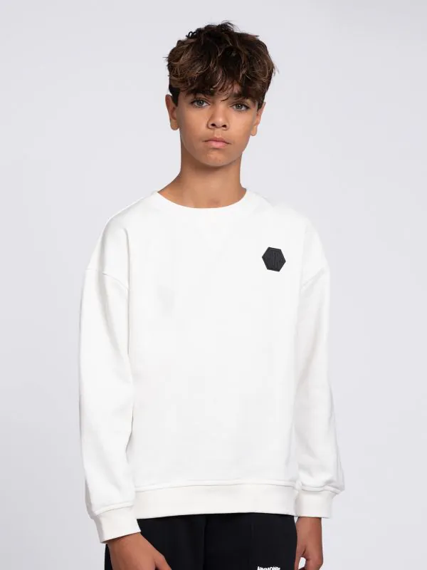 Nikkie Oversized Sweater Met Logo Patch