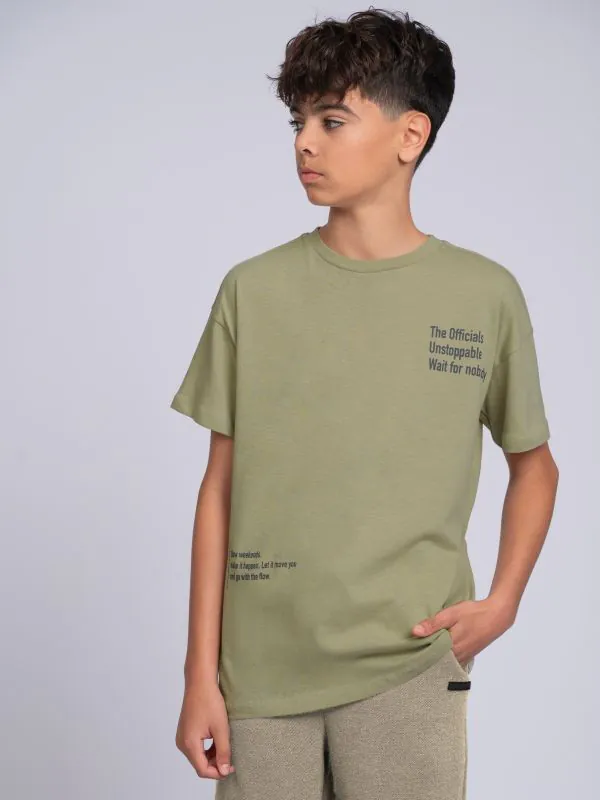 nikkie Oversized T-shirt met grafische print