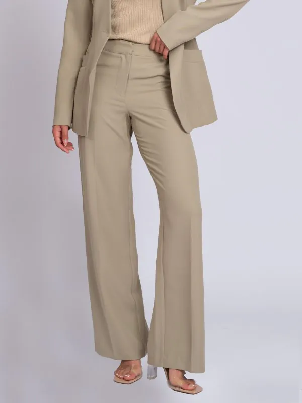 nikkie Pantalon met ketting detail