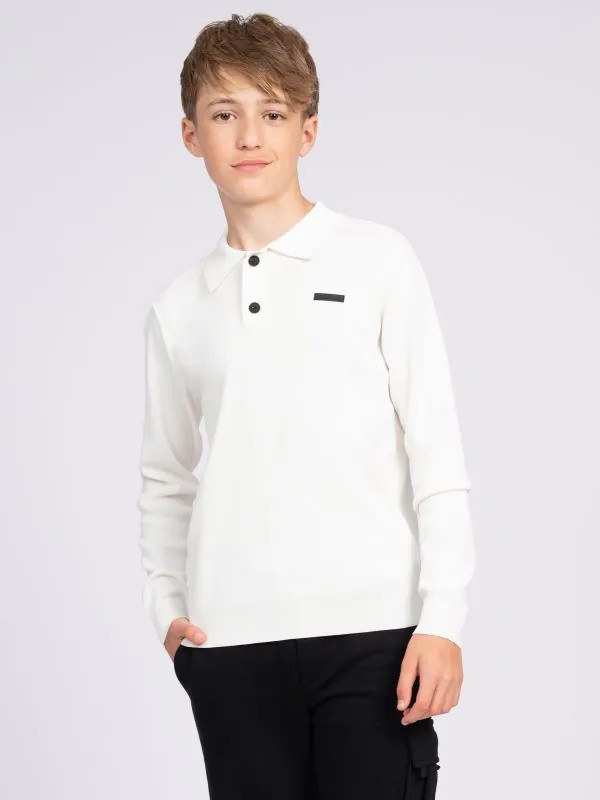 nikkie Polo met lange mouwen en NIK&NIK logo