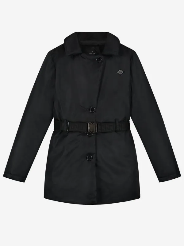 Nikkie Puffer Trenchcoat Met Riem