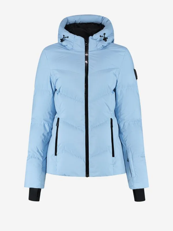 nikkie Ski jas met capuchon en sneeuwvangers