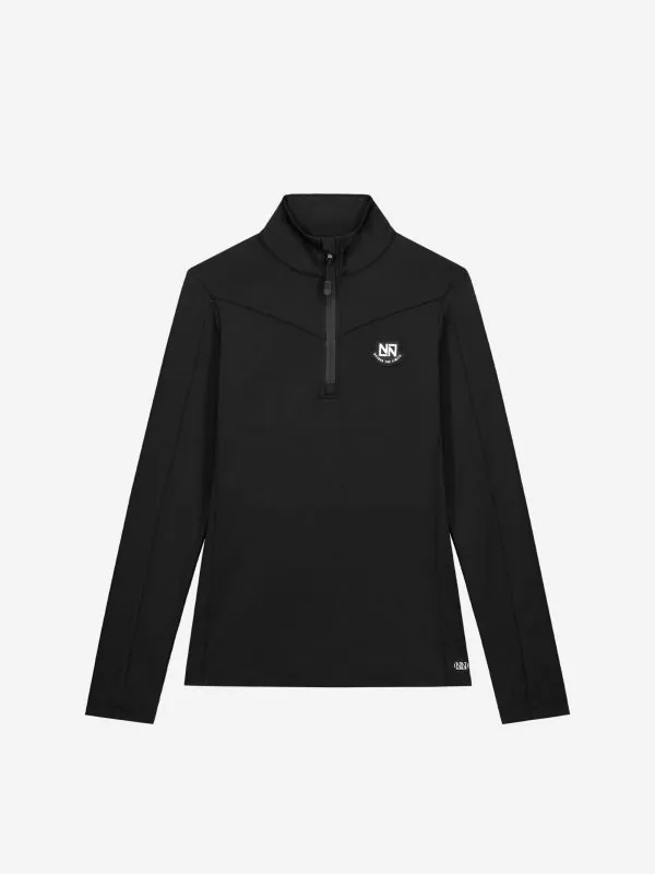 nikkie Ski pully met hoge kraag en rits