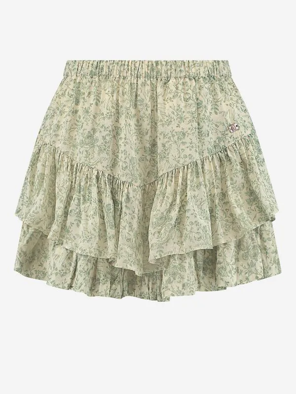 nikkie Skort met bloemenprint