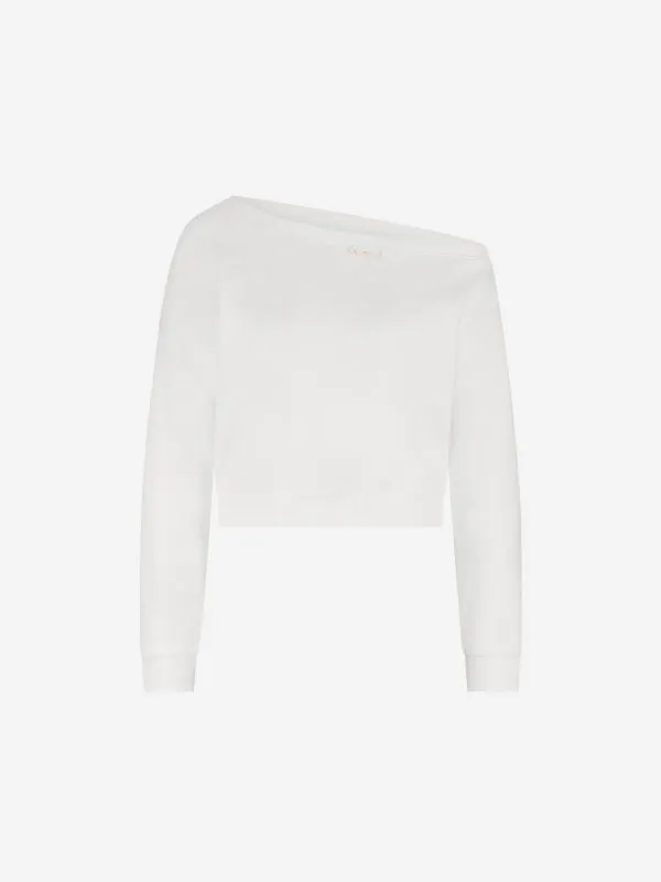 Nikkie Sweater Met Asymmetrische Hals