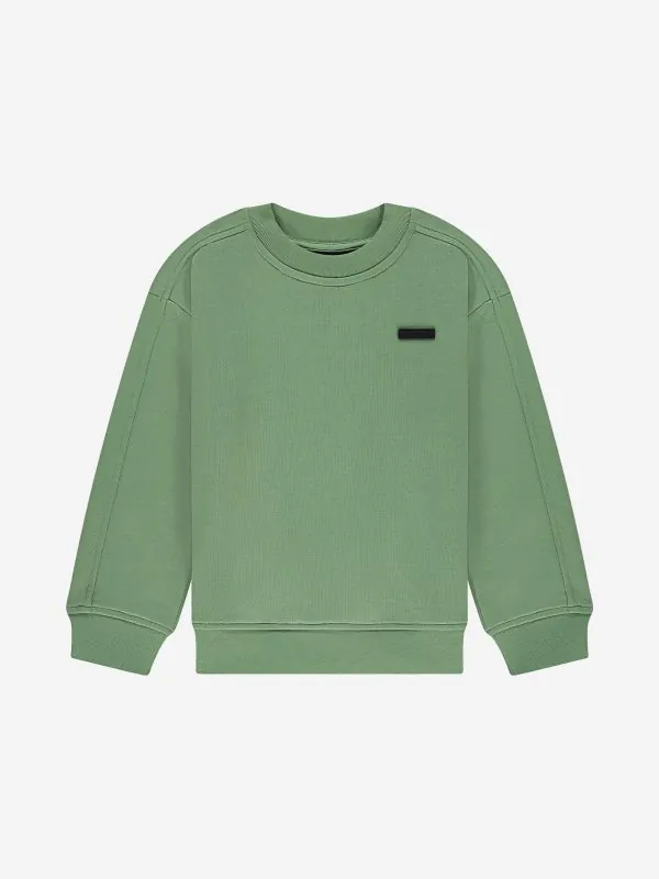 nikkie Sweater met geborduurde tekst op rug