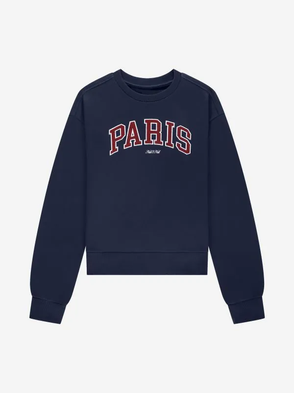 nikkie Sweater met geborduurde tekst