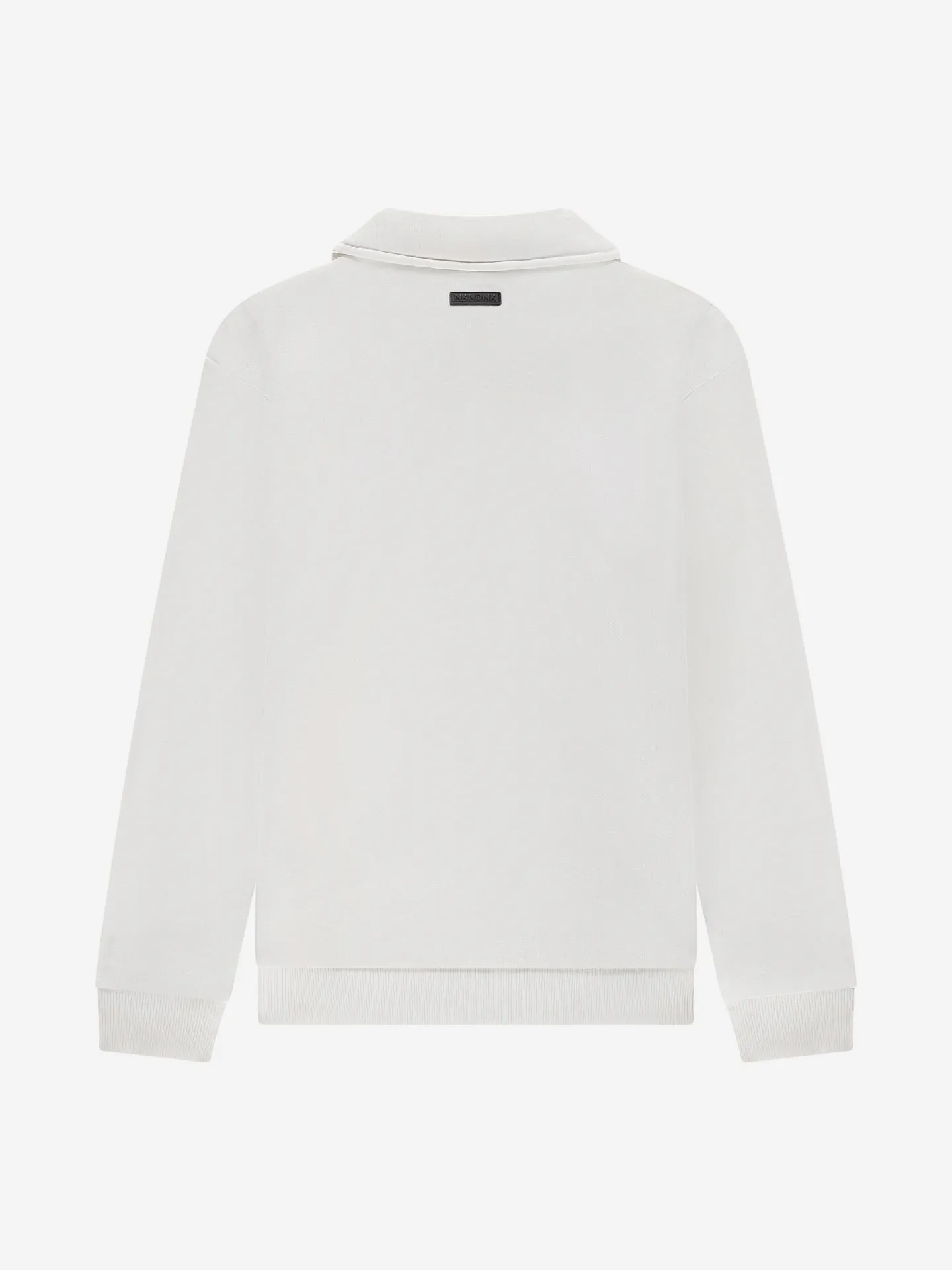 Nikkie Sweater Met Halve Rits En Geborduurd Logo