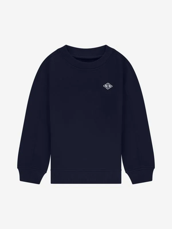 nikkie Sweater met logo en grafische print