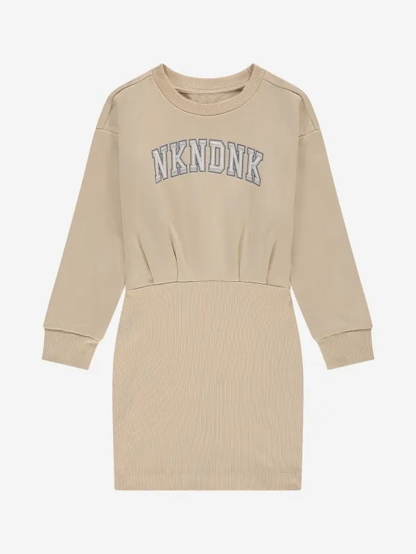nikkie Sweaterjurk met N&N logo