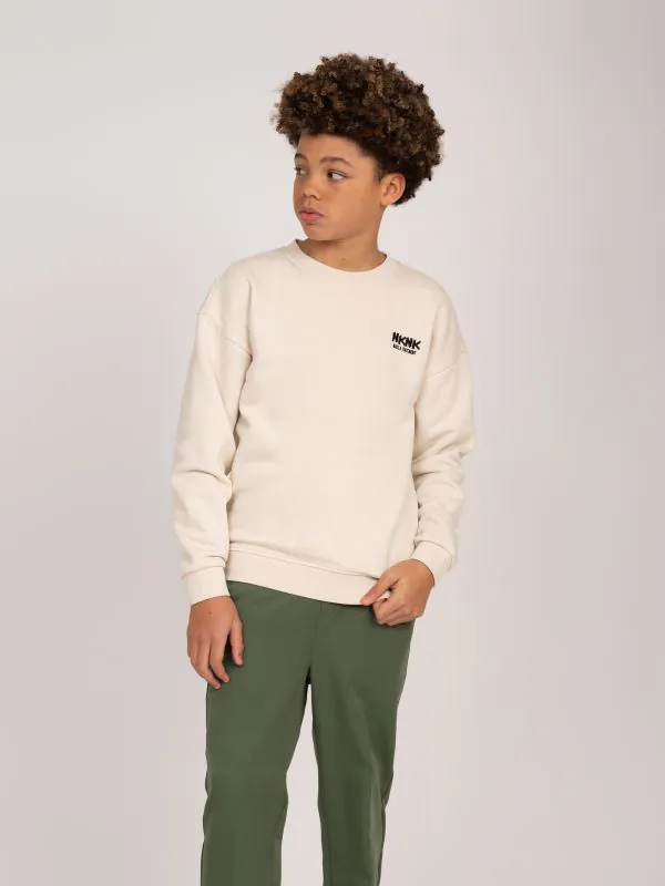 nikkie Sweatshirt met embroidery logo