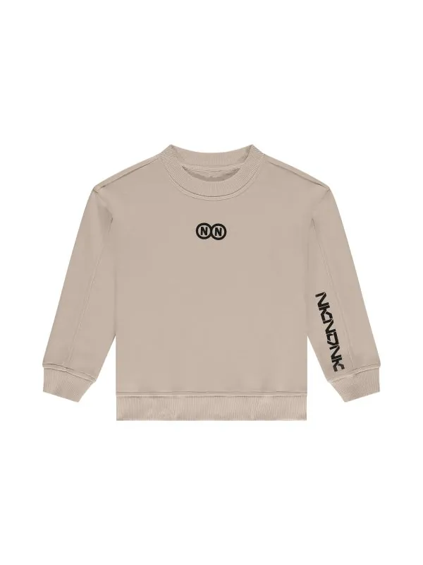 nikkie Sweatshirt met N&N logo en grafische print